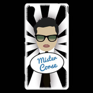 Coque Sony Xperia M4 Aqua Mister Corse Brun