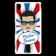 Coque Sony Xperia M4 Aqua Mister France Brun