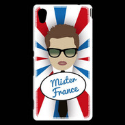 Coque Sony Xperia M4 Aqua Mister France Chatain