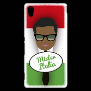 Coque Sony Xperia M4 Aqua Mister Italie Black