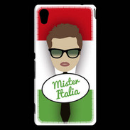 Coque Sony Xperia M4 Aqua Mister Italie Chatain