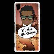 Coque Sony Xperia M4 Aqua Mister Martinique Black