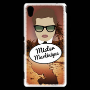 Coque Sony Xperia M4 Aqua Mister Martinique Chatain