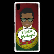 Coque Sony Xperia M4 Aqua Mister Portugal Black