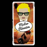 Coque Sony Xperia M4 Aqua Mister Réunion Blond