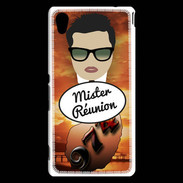 Coque Sony Xperia M4 Aqua Mister Réunion Brun