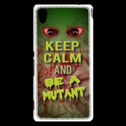 Coque Sony Xperia M4 Aqua Keep Calm and Be Mutant