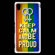 Coque Sony Xperia M4 Aqua Keep Calm and Be proud Women Gay