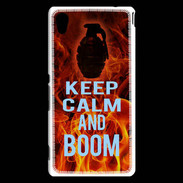 Coque Sony Xperia M4 Aqua Keep Calm and Grenade