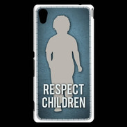 Coque Sony Xperia M4 Aqua Respect Children ZG
