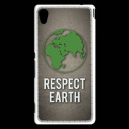 Coque Sony Xperia M4 Aqua Respect Earth ZG