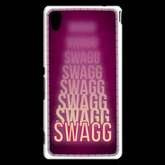 Coque Sony Xperia M4 Aqua SWAG ROSE ZG