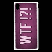 Coque Sony Xperia M4 Aqua WTF Rose ZG