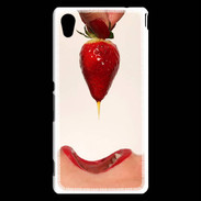 Coque Sony Xperia M4 Aqua Plaisir et fraise PR20