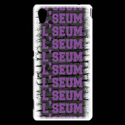 Coque Sony Xperia M4 Aqua L'seum violet