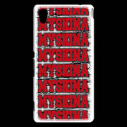 Coque Sony Xperia M4 Aqua Myskina Rouge