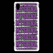 Coque Sony Xperia M4 Aqua Myskina Violet