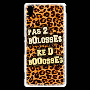 Coque Sony Xperia M4 Aqua Pas 2 bolosses Léopard