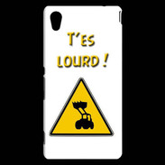 Coque Sony Xperia M4 Aqua T'es lourd PR