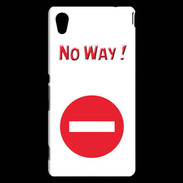 Coque Sony Xperia M4 Aqua No Way PR