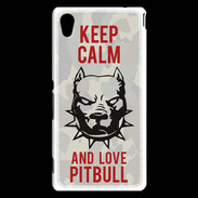 Coque Sony Xperia M4 Aqua Keep calm pitbull 1 ZG
