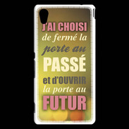 Coque Sony Xperia M4 Aqua Passé et futur ZG