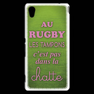 Coque Sony Xperia M4 Aqua Rugby Tampons ZG