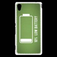 Coque Sony Xperia M4 Aqua Low Battery vert ZG