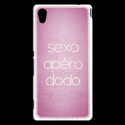 Coque Sony Xperia M4 Aqua Sexo Apéro Dodo rose ZG