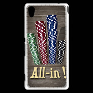 Coque Sony Xperia M4 Aqua Poker all in