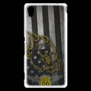 Coque Sony Xperia M4 Aqua route 66 crane