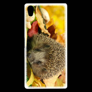 Coque Sony Xperia Z5 Premium Automne et Hérisson