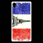 Coque Sony Xperia Z5 Premium Drapeau français vintage 2
