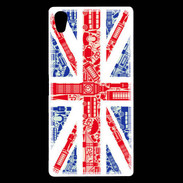 Coque Sony Xperia Z5 Premium Angleterre sur Drapeau 1