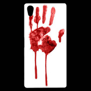 Coque Sony Xperia Z5 Premium Trace de sang