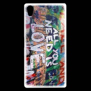 Coque Sony Xperia Z5 Premium All you need is love 5