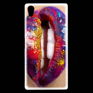 Coque Sony Xperia Z5 Premium Lèvres multicouleurs