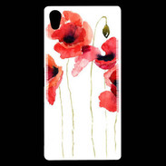 Coque Sony Xperia Z5 Premium Dessin de coquelicot