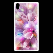 Coque Sony Xperia Z5 Premium Design Orchidée violette