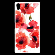 Coque Sony Xperia Z5 Premium Illustration de coquelicots