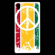 Coque Sony Xperia Z5 Premium Rasta Peace and Love 15