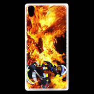 Coque Sony Xperia Z5 Premium Pompier soldat du feu