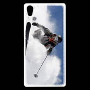 Coque Sony Xperia Z5 Premium Skieur en montagne