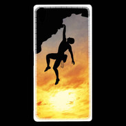 Coque Sony Xperia Z5 Premium Escalade au couché de soleil 10