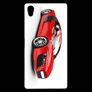 Coque Sony Xperia Z5 Premium Voiture de sport rouge 2