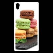 Coque Sony Xperia Z5 Premium Macarons sur ardoise