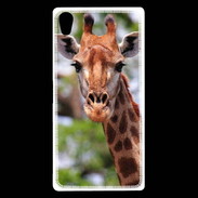 Coque Sony Xperia Z5 Premium Portrait d'une Giraffe