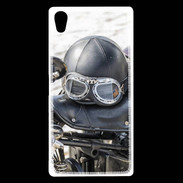 Coque Sony Xperia Z5 Premium Casque de moto vintage