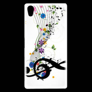 Coque Sony Xperia Z5 Premium Farandole de notes de musique 1