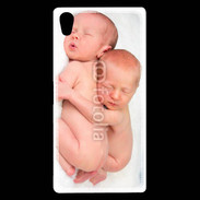 Coque Sony Xperia Z5 Premium Duo de bébés qui dorment